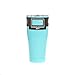 Seriously Ice Cold SIC 30oz Insulated Travel Tumbler Mug, Premium Double Wall Stainless Steel, Leak Proof BPA Free Lid (Seafoam Blue)