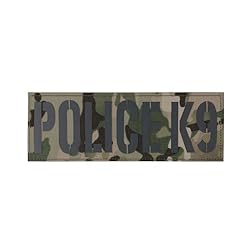 uuKen Reflective Police K9 Patch 8.5×3 inches with