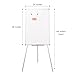 VIZ-PRO Magnetic Whiteboard Easel, 48 x 24 Inches, Portable Dry Erase Board Height Adjustable for School Office and Home