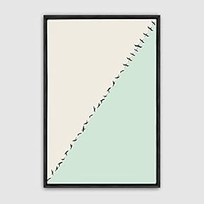 signwin Framed Canvas Wall Art Minimalistic Painting Canvas...