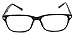 Readers.com The Williamsburg Bifocal Unisex Retro Square Reading Glasses