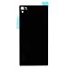 LUVSS New Back Glass Replacement for Sony Xperia Z3 D6603 D6643 D6653 Rear Cover Glass Panel Case Housing with Adhesive Preinstalled Repair Part (Black)