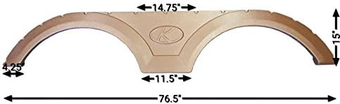 2012-2015 Keystone Passport Fender Skirt (Copper)
