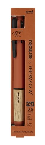 三菱鉛筆 多機能ペン ジェットストリーム カリモク 4&1 0.5 サンセットオレンジ MSXE5KF05.4商品画像