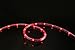 LED Rope Lights Outdoor, 108 LEDs 16Ft Connectable and Flexible Strip Lights with Holder, 110V Plug Waterproof Classic Clear Tube Lights for Indoor Outdoor Tree Garden Party Wedding Christmas (Red)
