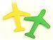 Airplane Fork & Spoon Set - by Luso Aviation (Yellow / Green)