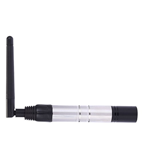 Lixada 23DBM High Power 1000M Ultra Long Distance 2.4G ISM DMX512 Wireless Male XLR Transmitter Lighting Controller with Antenna for LED Stage PAR Effect Lamp