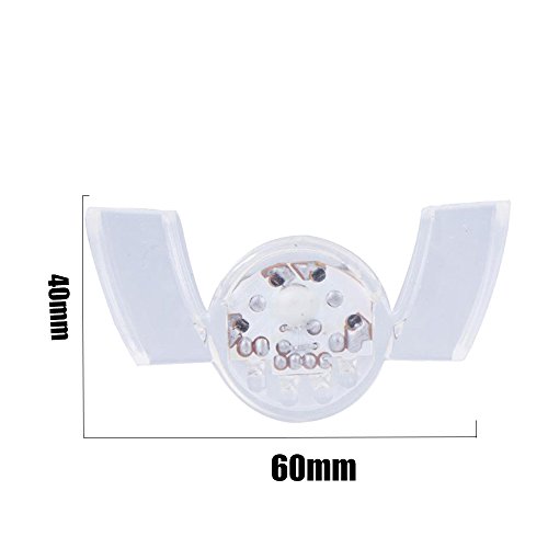 CL For Halloween Makeup Party RGB Vampire Glow Braces Flashing Teeth Stick LED RGB KTV Nightclub Flash Dental Lamp