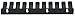 Pomona Electron 4408/POM 10-Slot Test Lead Rack Holder Black Steel No.2 Temper 1-2 Hard - 155977