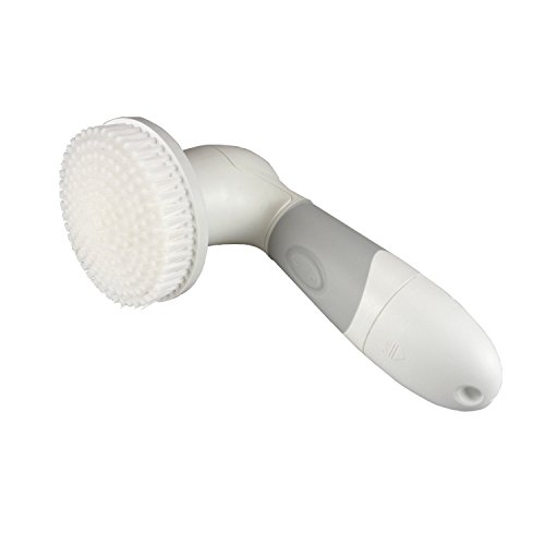 4-in-1 Waterproof Facial and Body Cleansing Brushing System (Gray)