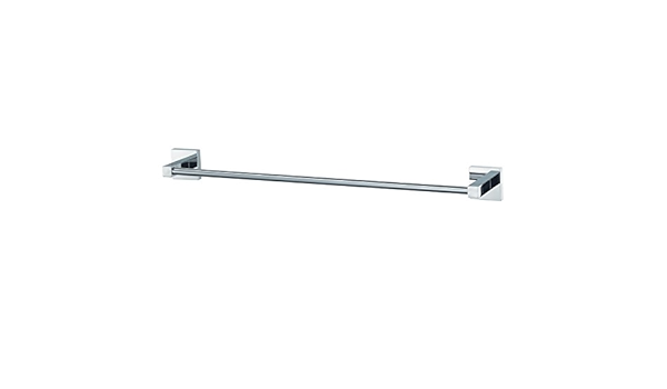 Haceka Mezzo Chrome Toallero, Metal, Gris, 5.3x61.3x7.2 cm