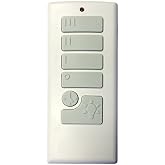 Harbor Breeze 40837 Off-White Handheld Universal Ceiling Fan Remote Control