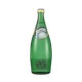 Perrier Sparkling Natural Mineral Water,  25.3-Ounce Glass Bottle