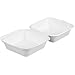 Take Out Boxes Clamshell Hinged Biodegradable To Go Food Containers - 6