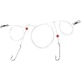 Sea Striker WSP-6 Whiting & Sand Perch Rig, 2-Drop, 6 Hooks, 25 Lb