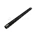 SupplyGiant 1/2 x 48 Inch Black Steel Pipe, Heavy Duty Industrial Malleable Iron Pipes, Pre Cut Threaded Nipple Great For All DIY Furniture And Black Pipe Shelving