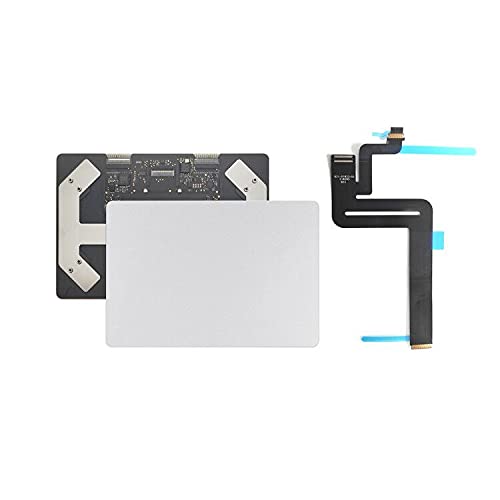 ICTION New Touchpad Trackpad For Macbook Air 13'' A1932 Trackpad with Flex Cable 2018 Year Silver Color