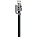 Mediabridge Cat6 Ethernet Patch Cable (100 Feet) - Soft Flex Tab - RJ45 Computer Networking Cord - Black - (Part# 32-699-100B)