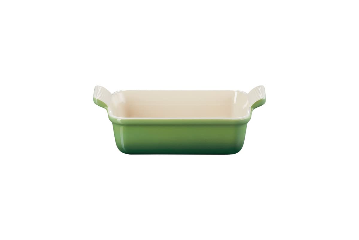 Le Creuset Heritage Rectangular Dish, Stoneware, 19 cm, 1.1 litres, Bamboo, 71102194080001