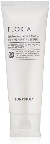 Tonymoly Floria Brightening Foam Cleanser,5.0 Fl Oz