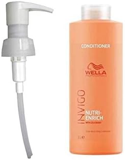 Wella Invigo Nutri-Enrich Conditioner 1000ml Pack + Pump, 1 l (Pack of 1)
