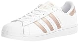 adidas Originals Women's Superstar W Fashion Sneaker, White/Supplier Colour/White, 7.5 M US