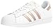 adidas Originals womens Superstar Sneaker, White/White, 7.5 US