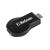 MiraScreen Wireless Display Dongle, Screen Mirror, 1080P HDMI Adapter, TV Stick Support Miracast DLNA Airplay Free Installation (no APP, no driver) TV Dongle for all smartphone