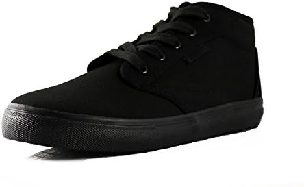 TK's Cheryl Slip Resistant Black Sunbrella Mid Top Water Resistant Non Slip Waitress Shoes