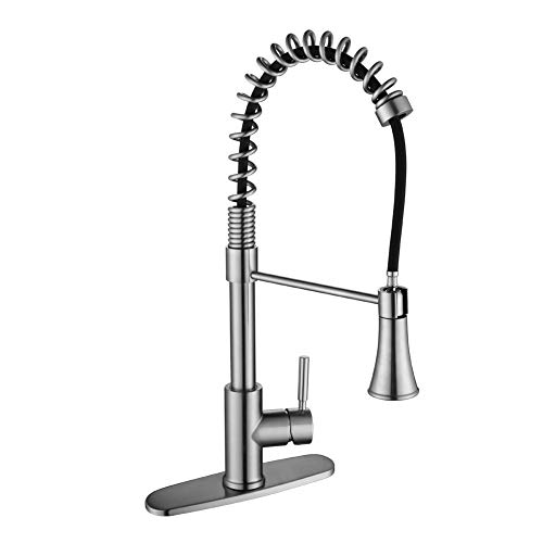 Kitchen Faucets With Pull Down Sprayer Commercial Single Handle