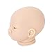 OtardDolls Unpainted Reborn Doll Kits(Head,Limbs) Soft Vinyl Reborn Doll Kits Newborn Baby Model Set DIY Art,20-Inch