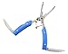 ROSE KULI Stainless Steel Multi Purpose Fishing Pliers with Sheath Cutter Saw Knife, Blue