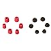 12 Pieces Memory Foam + Silicone Ear Pads Replacement S/M/L Size Comfortable Noise Isolating Headphone Accessories Kit Earbuds Ear Tips (Red)