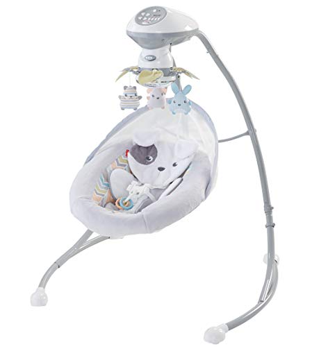 3 Fisher+Price+Sweet+Snugapuppy+Dreams+Cradle
