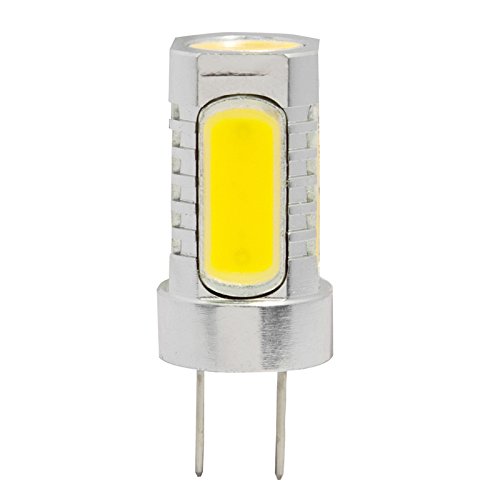 HEROLED T4 GY6.35 Base Bi Pin LED Halogen Replacement Bulb, AC 120