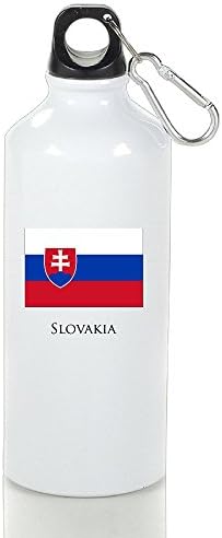 DOLIFE SLOVAKIA Flag Outdoor Sports Travel Aluminum Water Bottl 400\500\600 Ml