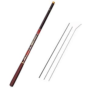 Goture Tiges De Pêche Télescopiques En Fibre De Carbone Tenkara Rod Carpe Légère De Pêche 10ft 12ft 15ft 18ft 21ft 24ft…