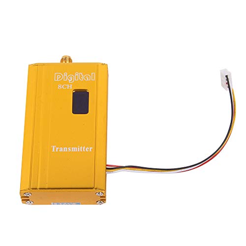 Gemgoo 1.2GHZ 1500MW Video Wireless High Sensitivity AV Audio & Video 8CH Transmitter 12CH Receiver for CCTV Camera,FPV