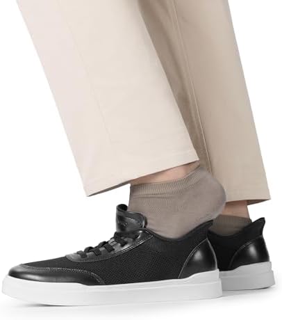 Sneakers Casual Slip-On Uomo Sneakers alla Moda Hands-Free Scarpe Passeggio Casual in Mesh Traspirante Comode, Leggere e Antiscivolo,Size 39,Nero,BMUMFN2521