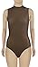 JustinCostume Women's Spandex Turtleneck Sleeveless Dance Leotard Costume