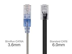 Monoprice Cat6A Ethernet Patch Cable - Snagless