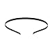 Womens Metal Headbands with 3 Colors Black Gold Silver Plated Hairband Head Bands Pack of 12