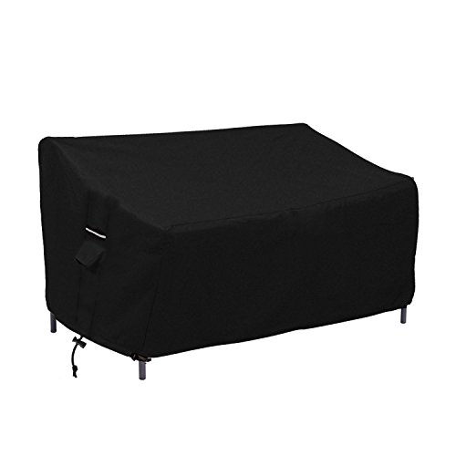 Patio Bench/Loveseat/Sofa Cover – Durable and Water Resistant Outdoor Furniture Cover(L63  ...
