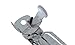 Trimweaver 24-Piece 80mm Double Lock French Style Barrette Hair Clip for Craft, 3-3/16-Inch