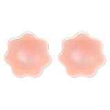 Women Pasties, Silicone Nipple Covers, Self-Adhesive Nipple Concealer, Fashion Breast Petals by HeyBeauty