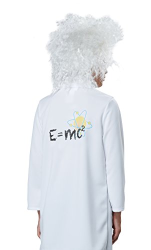 California Costumes Albert Einstein/Physicist Costume, Small, White/Blue