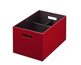 Rubbermaid Bento Storage Box with Flex Dividers, Extra Large, Paprika (1808647)