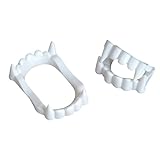 White Vampire Fangs Plastic Werewolf Teeth Halloween Costume Accessory (3)