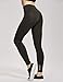 CRZ YOGA Women's Naked Feeling Workout Leggings 25 Inches - High Waisted Yoga Pants with Side Pockets Printed Grey Olive Small