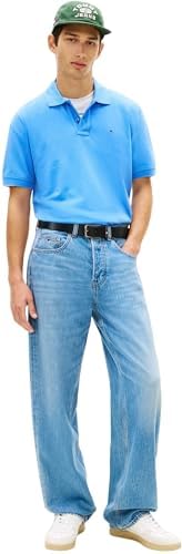 Herren Poloshirt Essential Regular Fit, Blau (Blue Twilight), L